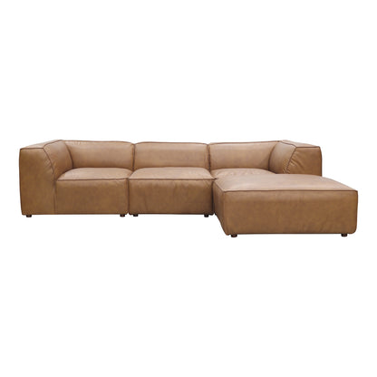 Form Lounge Modular Sectional Sonoran Tan Leather | Brown