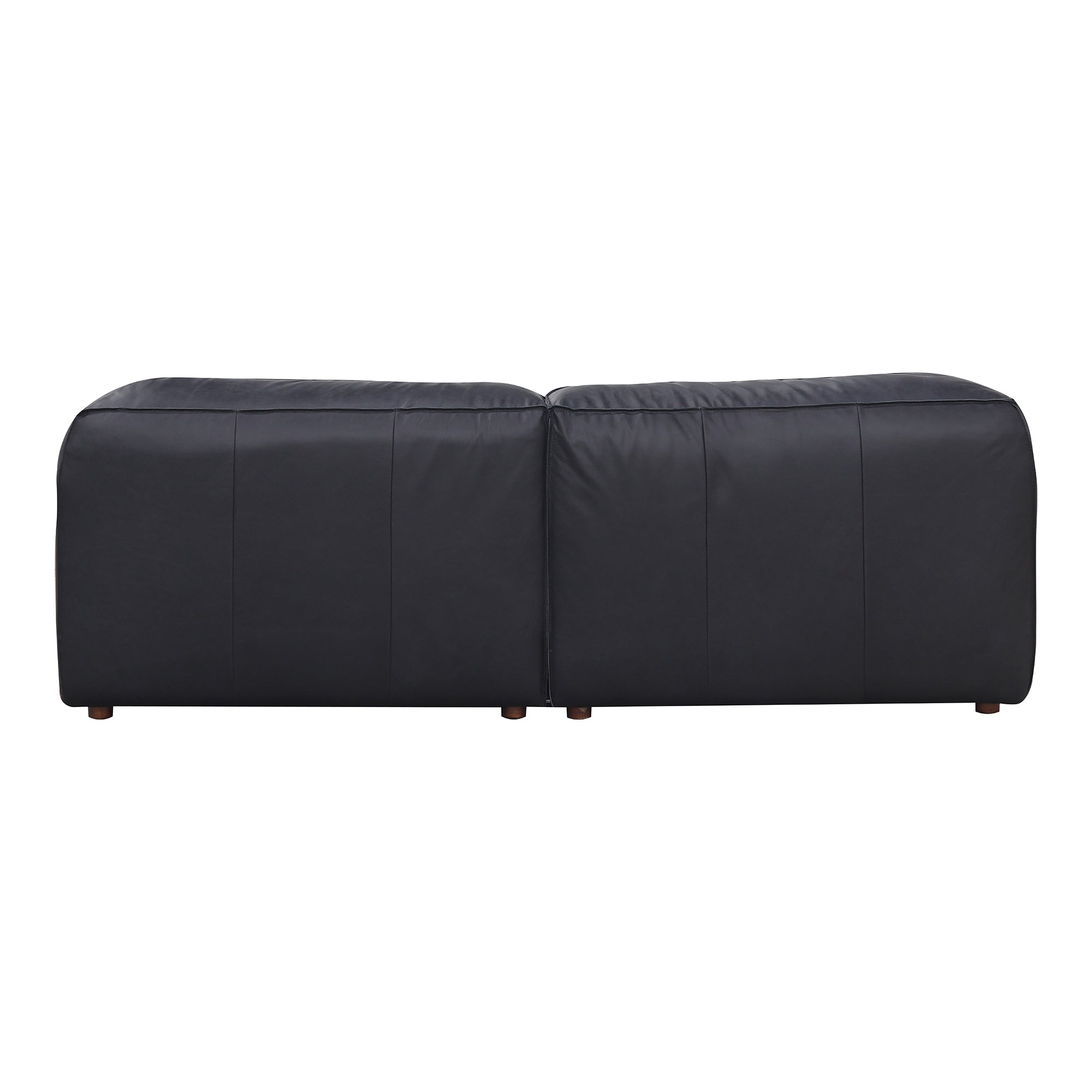 Form Nook Modular Sectional Vantage Black Leather