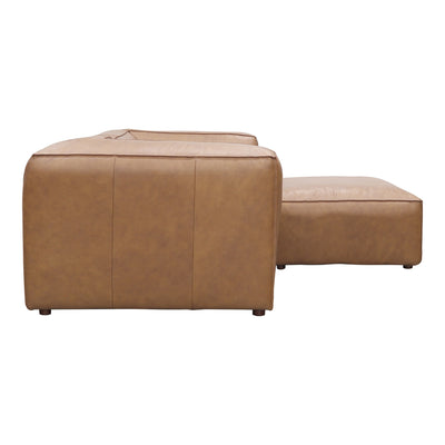 Form Nook Modular Sectional Sonoran Tan Leather by Moe's Home