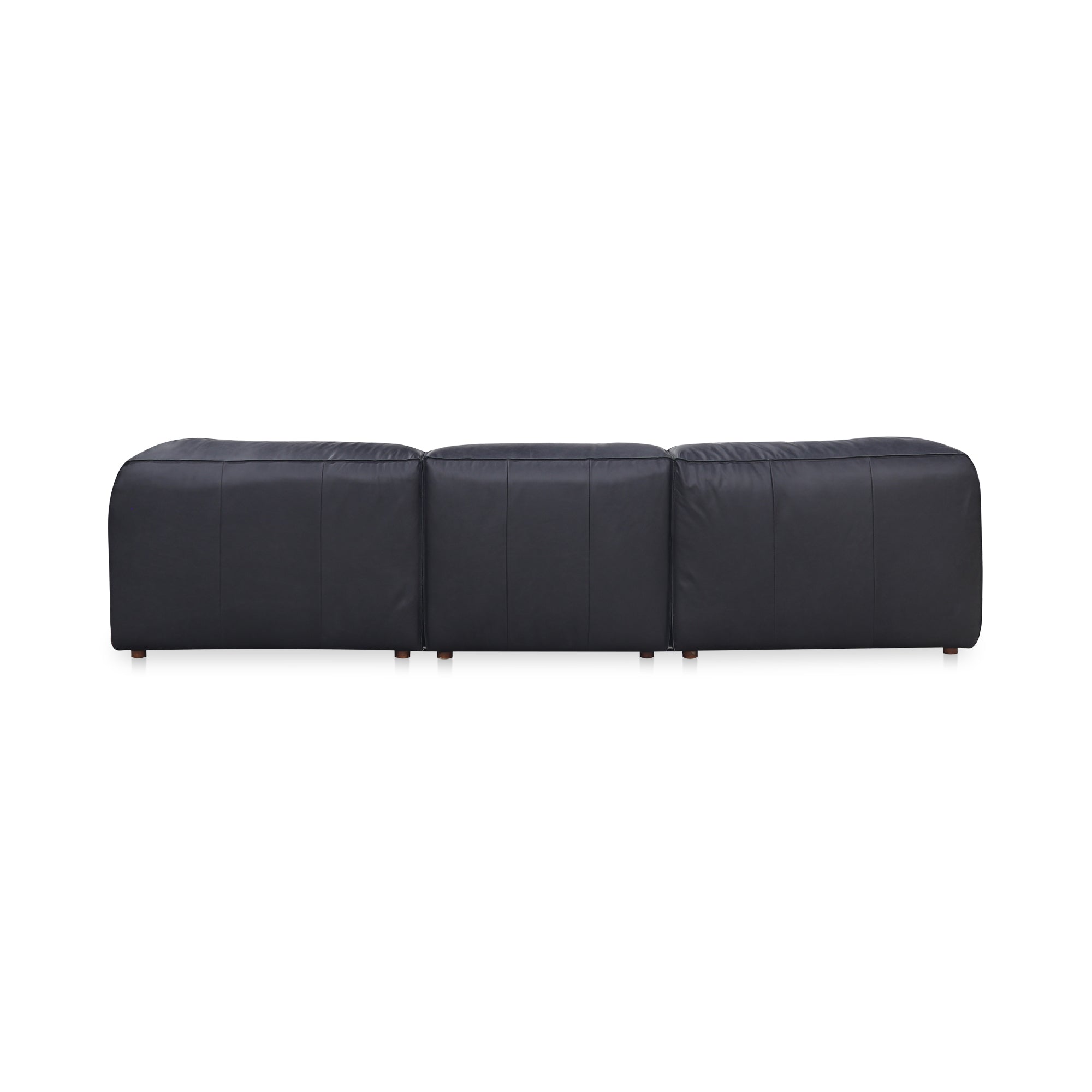 Form Dream Modular Sectional Vantage Black Leather