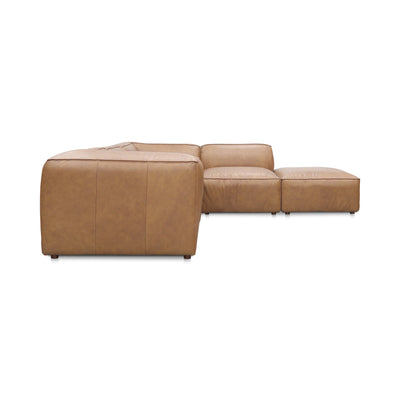 Form Dream Modular Sectional Sonoran Tan Leather by Moe's Home