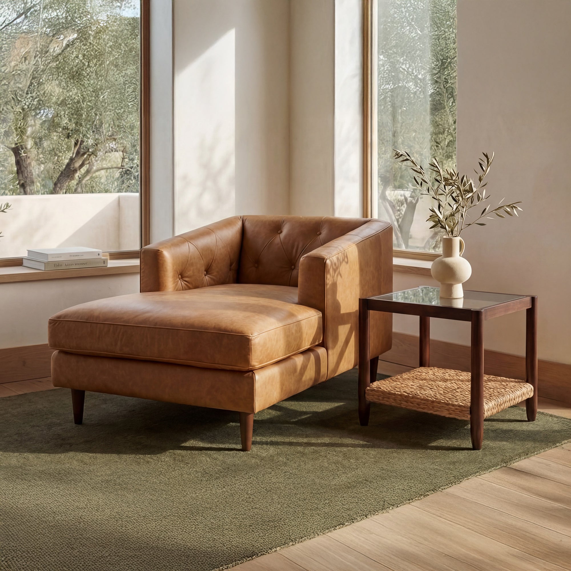 Dunmore Chaise by Moe's Home