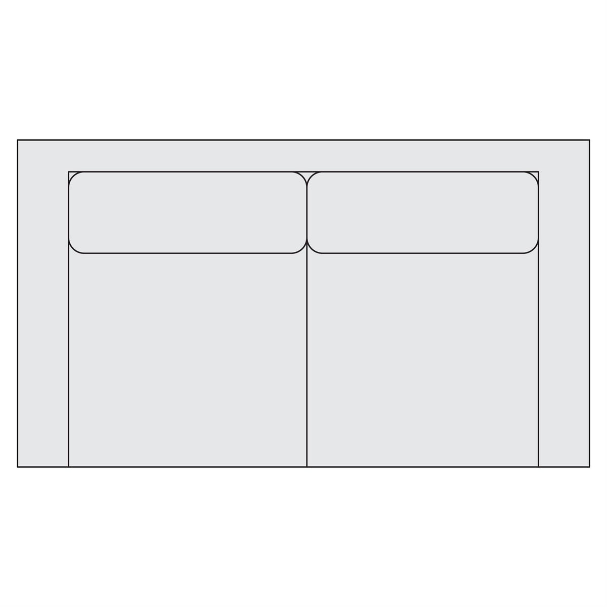 Signature Seating Fabric Loveseat (Y05) by Bernhardt
