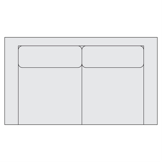 Signature Seating Fabric Loveseat (Y05) by Bernhardt