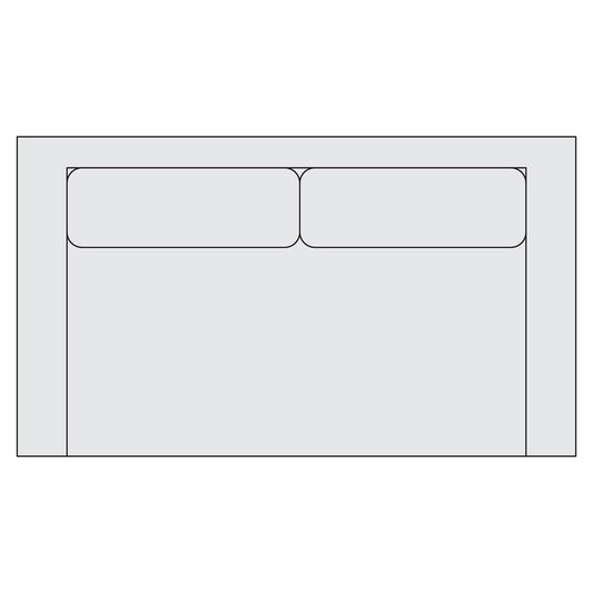 Signature Seating Fabric Loveseat (Y15) by Bernhardt