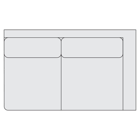 Signature Seating Fabric Right Arm Loveseat (Y41) by Bernhardt