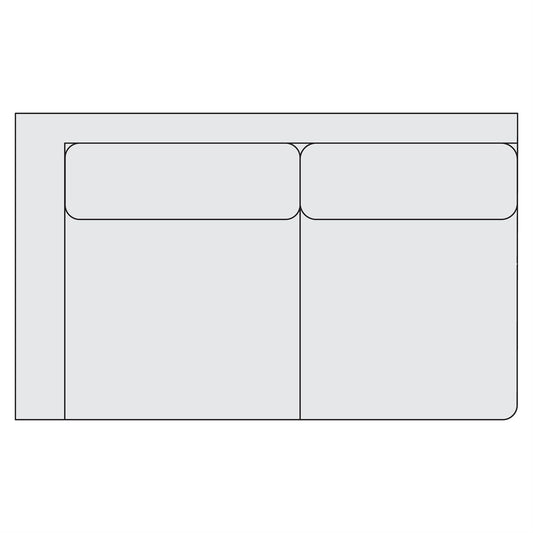 Signature Seating Fabric Left Arm Loveseat (Y42) by Bernhardt