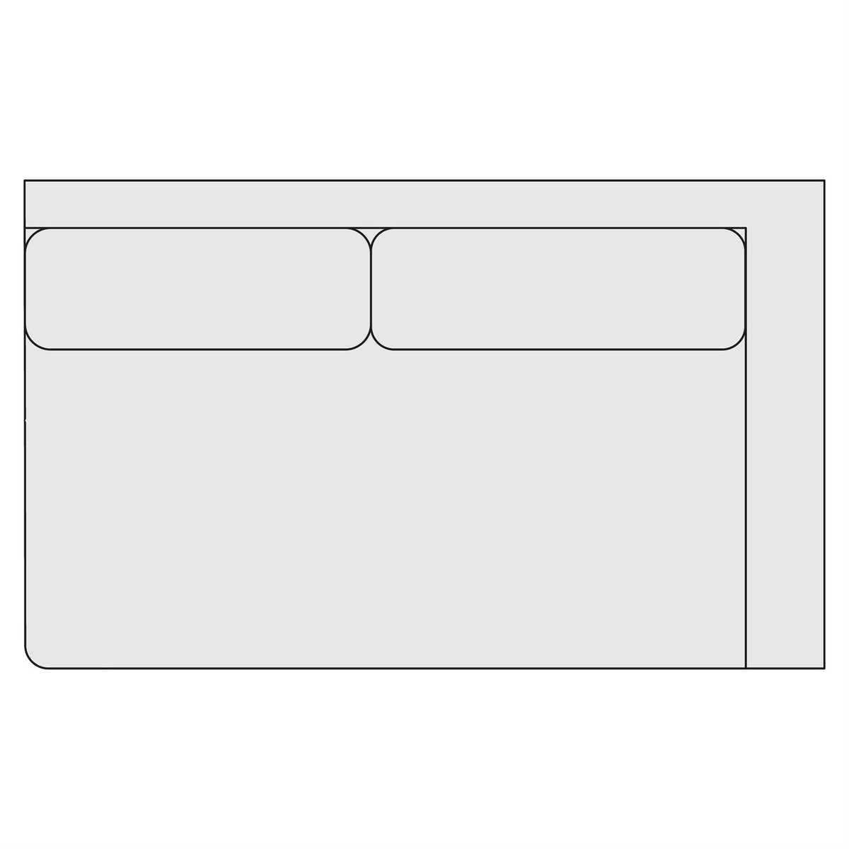 Signature Seating Fabric Right Arm Loveseat (Y51) by Bernhardt