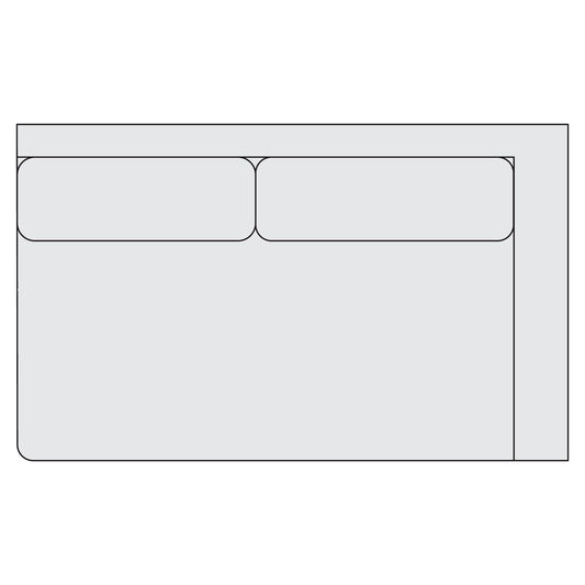 Signature Seating Fabric Right Arm Loveseat (Y51) by Bernhardt