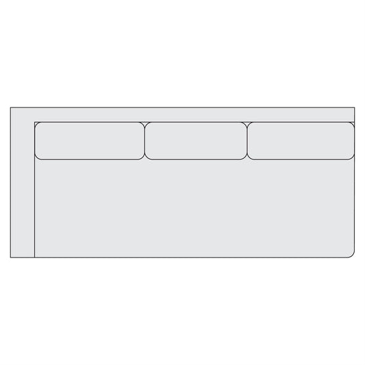 Signature Seating Fabric Left Arm Sofa (Y82) by Bernhardt