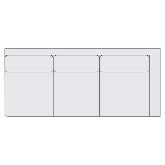 Signature Seating Fabric Right Arm Sofa (Y91) by Bernhardt