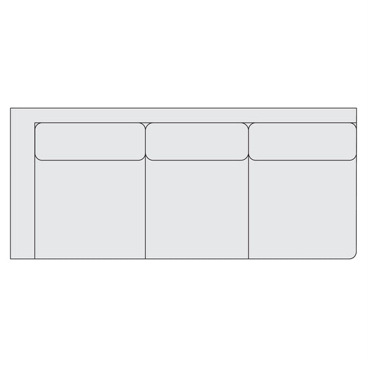 Signature Seating Fabric Left Arm Sofa (Y92) by Bernhardt