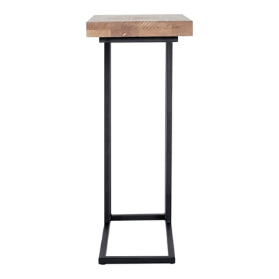 Mila C Shaped Side Table Natural