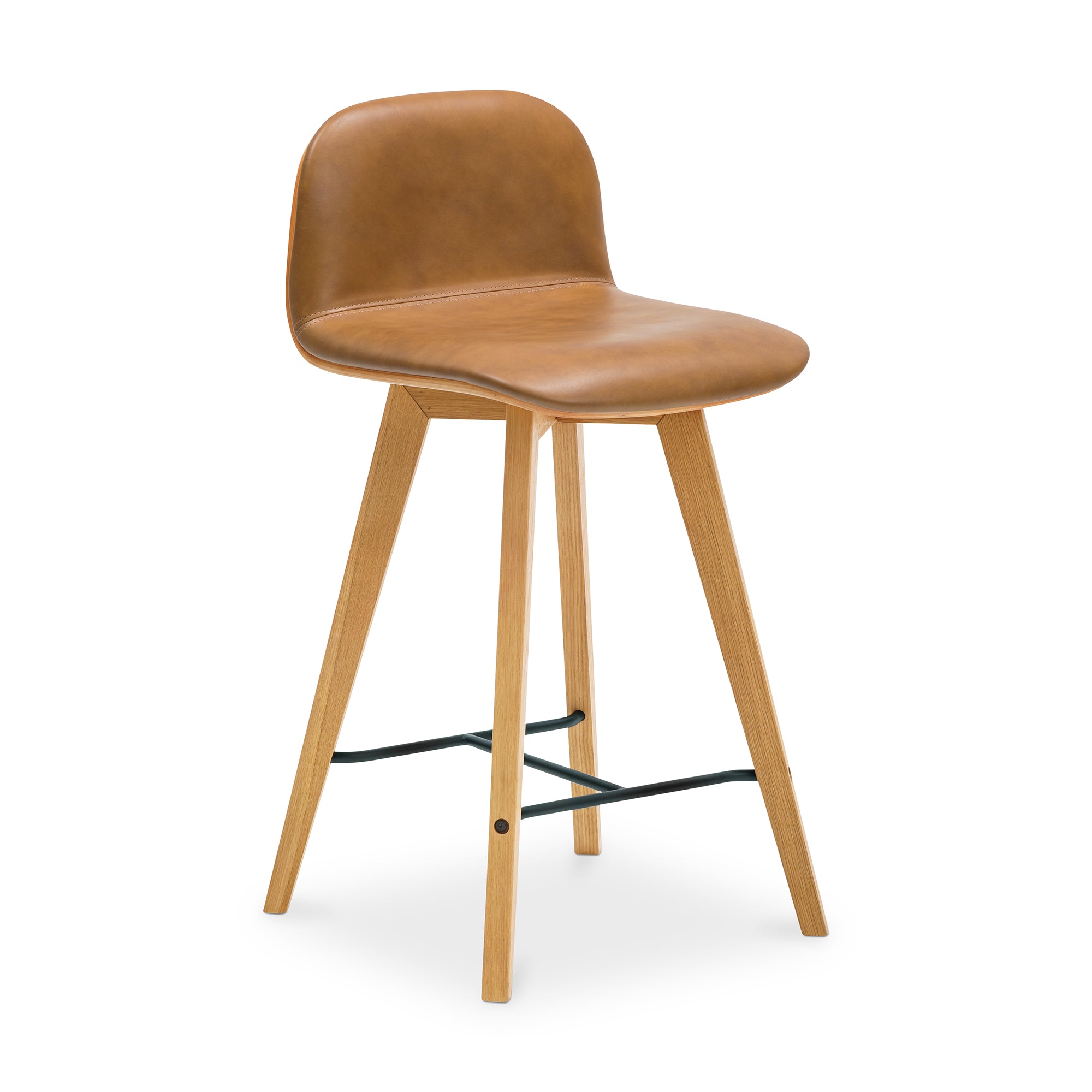 Napoli Leather Counter Stool