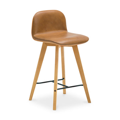 Napoli Leather Counter Stool by Moe's Home