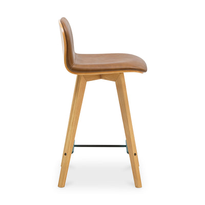 Napoli Leather Counter Stool by Moe's Home