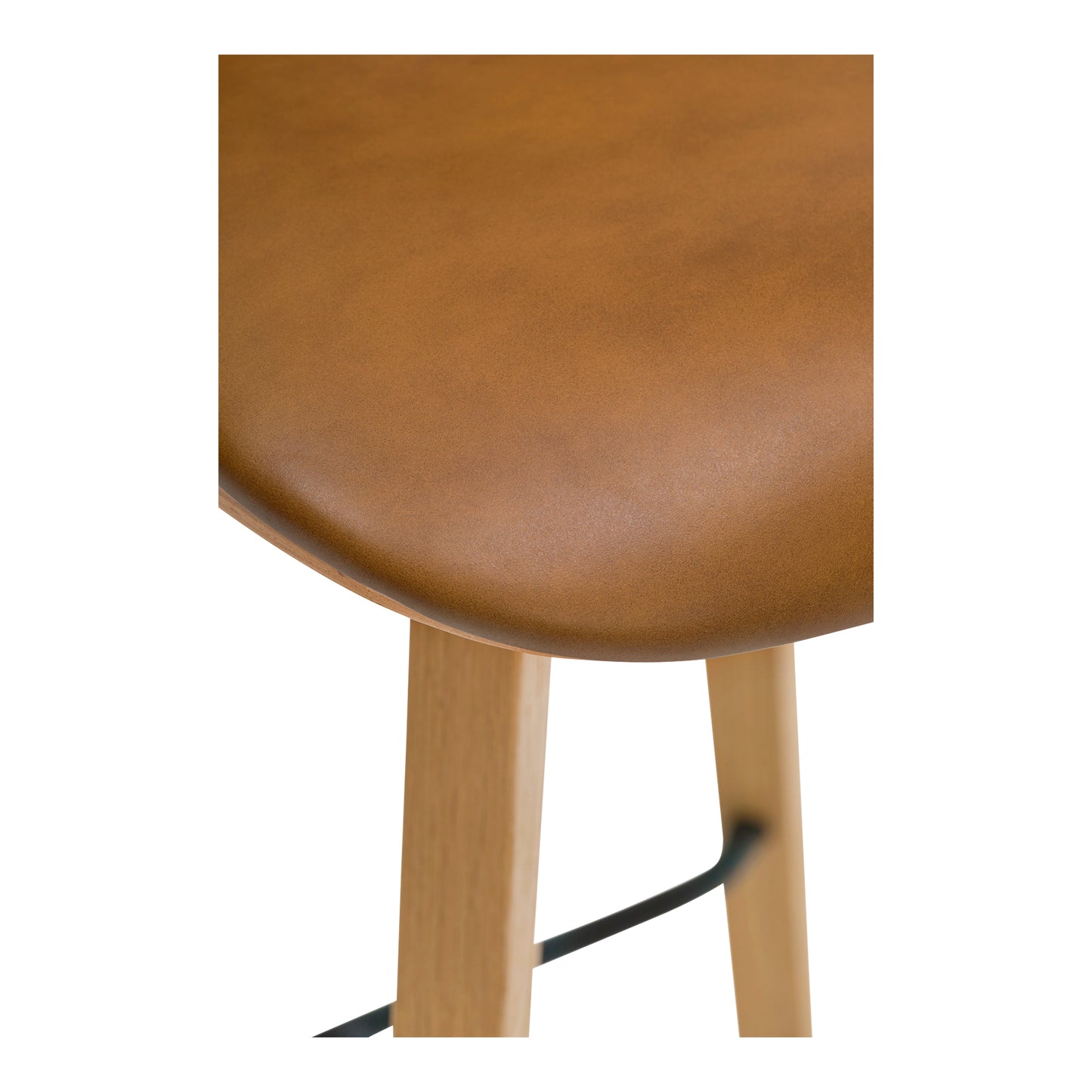 Napoli Leather Counter Stool by Moe's Home