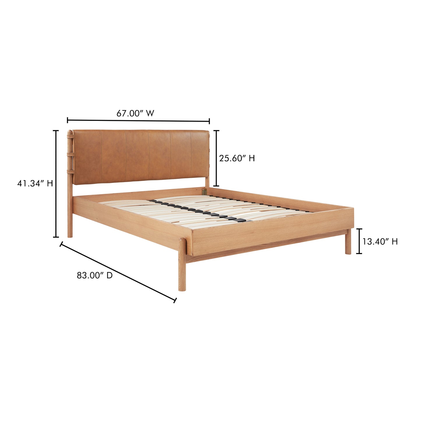 Colby Queen Bed by Moe's Home