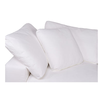 Clay Corner Chair Cream White by Moe's Home
