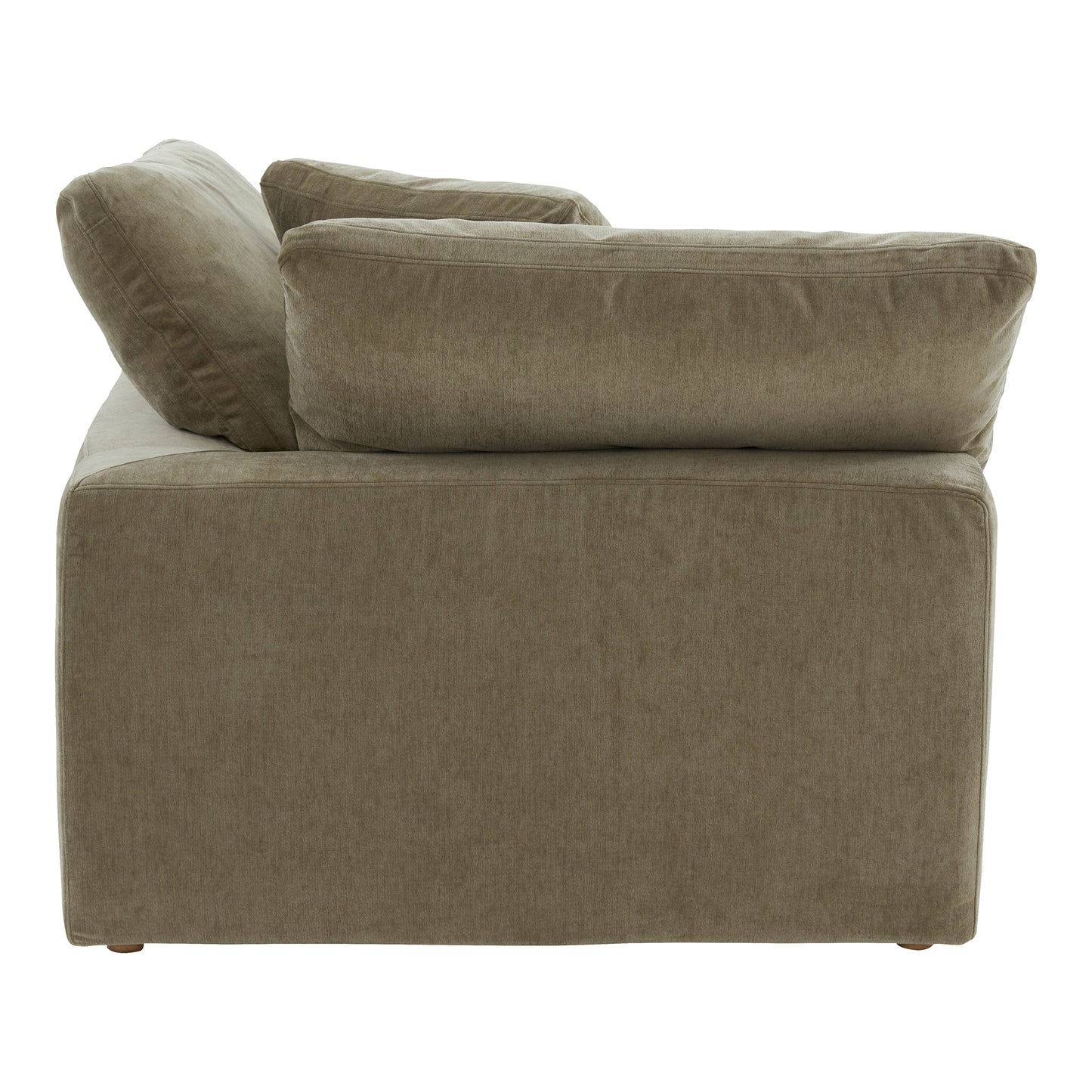 Clay Corner Chair Desert Sage by Moe's Home