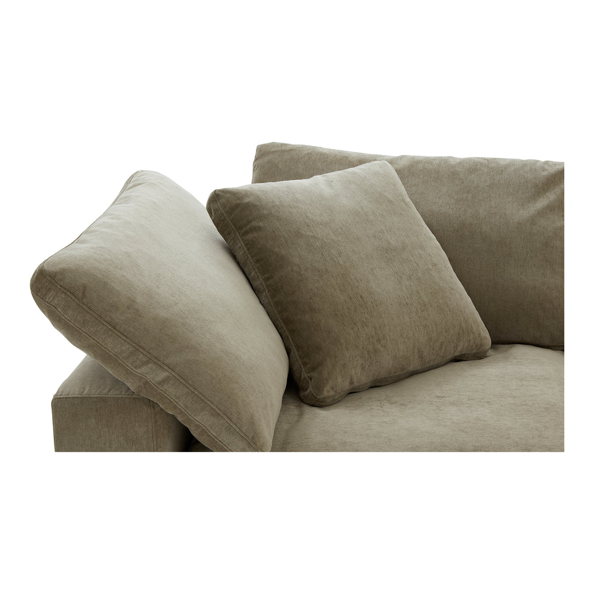 Clay Corner Chair Desert Sage by Moe's Home