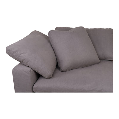 Clay Corner Chair Light Grey by Moe's Home