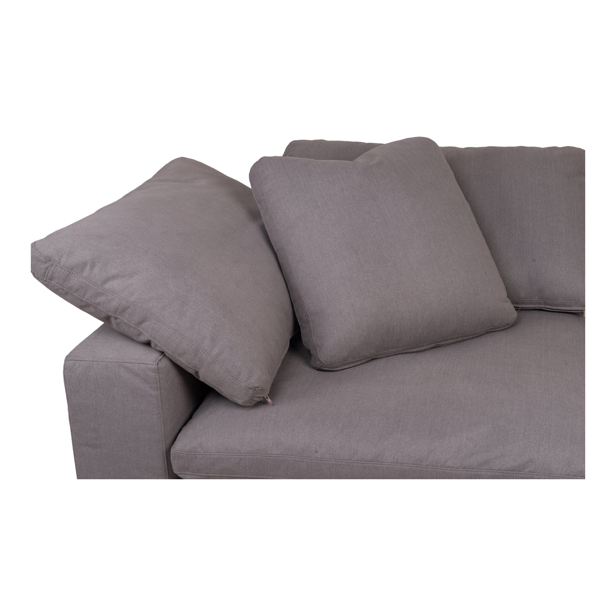 Clay Corner Chair Light Grey