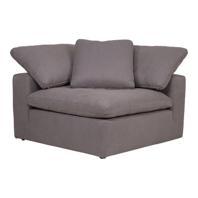 Clay Corner Chair Light Grey | Grey