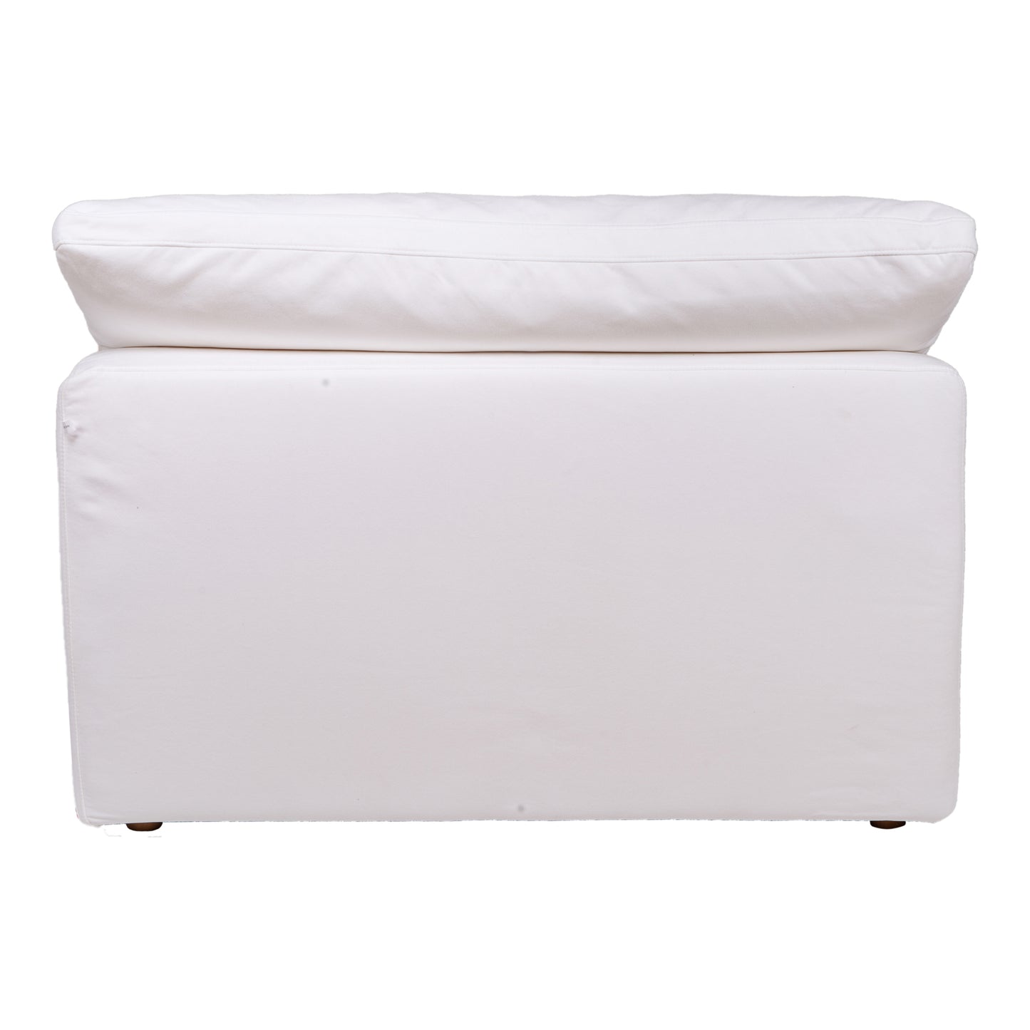 Clay Slipper Chair Cream White by Moe's Home