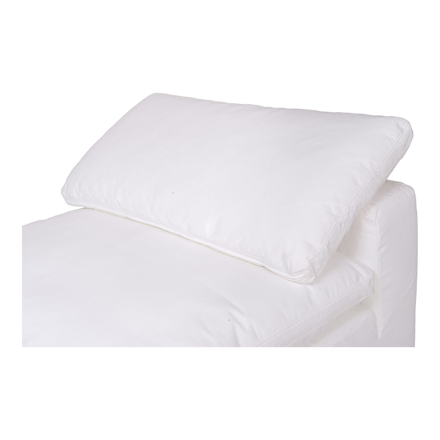 Clay Slipper Chair Cream White by Moe's Home