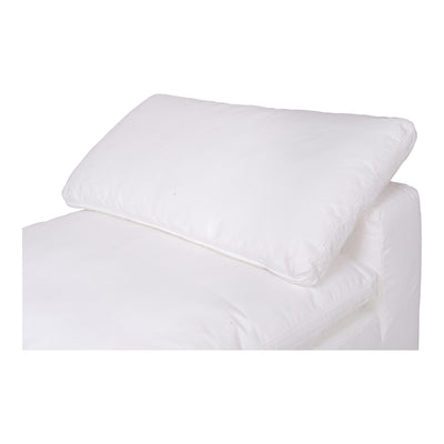 Clay Slipper Chair Cream White by Moe's Home