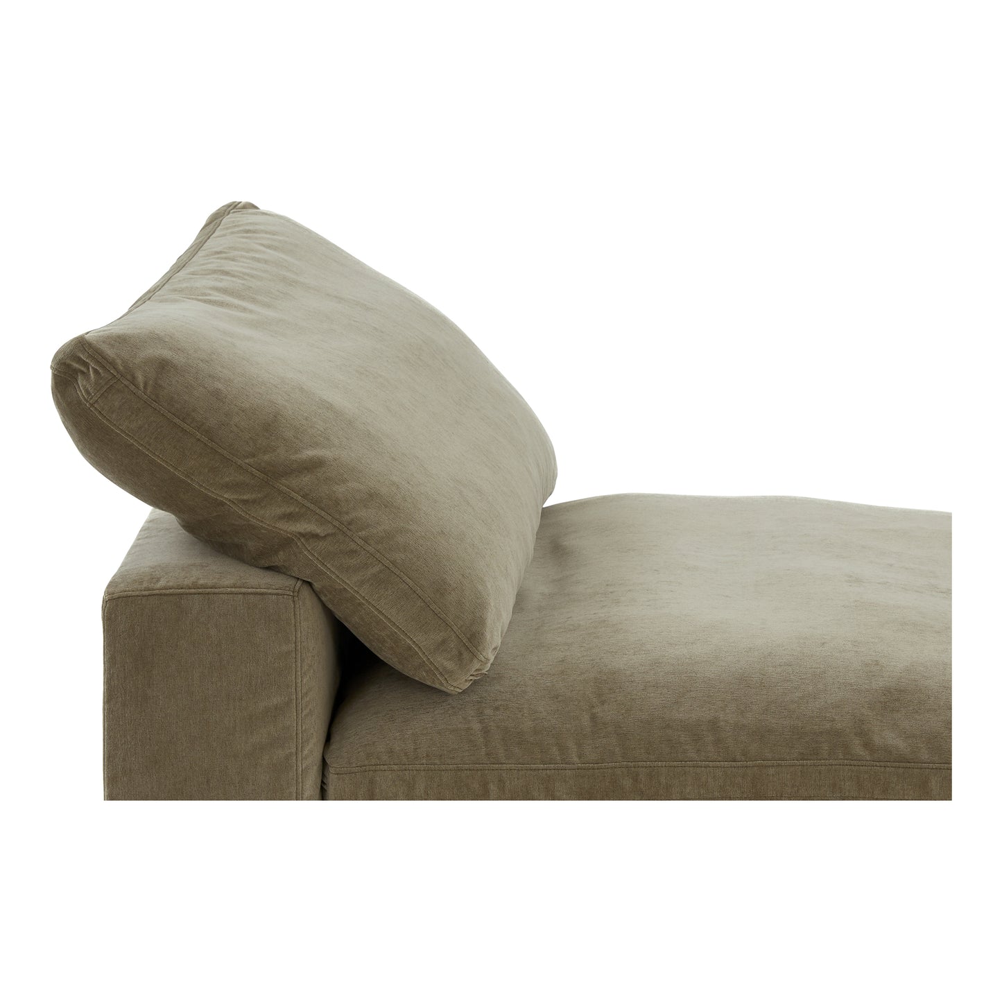 Clay Slipper Chair Desert Sage by Moe's Home