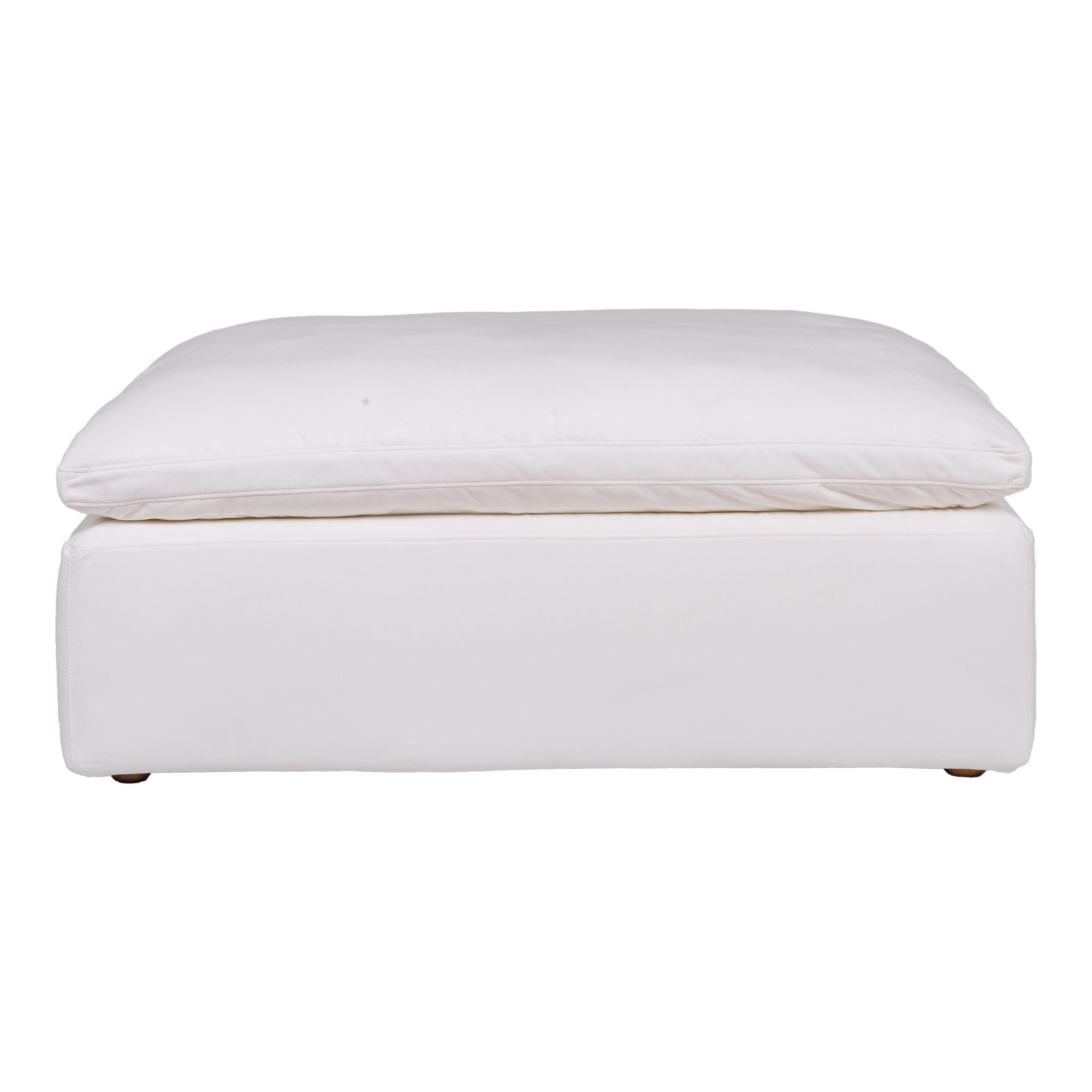 Clay Ottoman Cream White | White