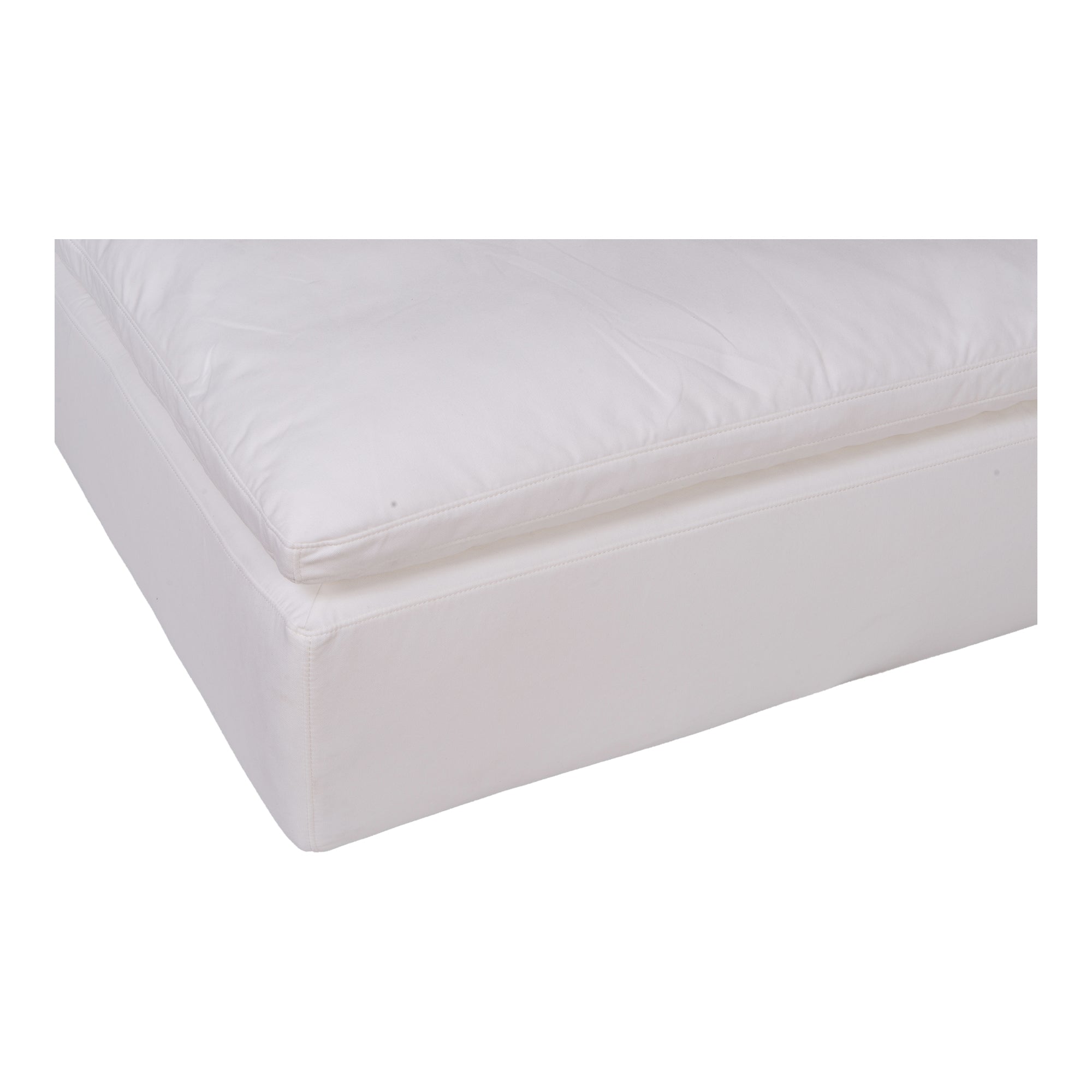 Clay Ottoman Cream White