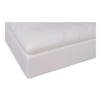 Clay Ottoman Cream White by Moe's Home