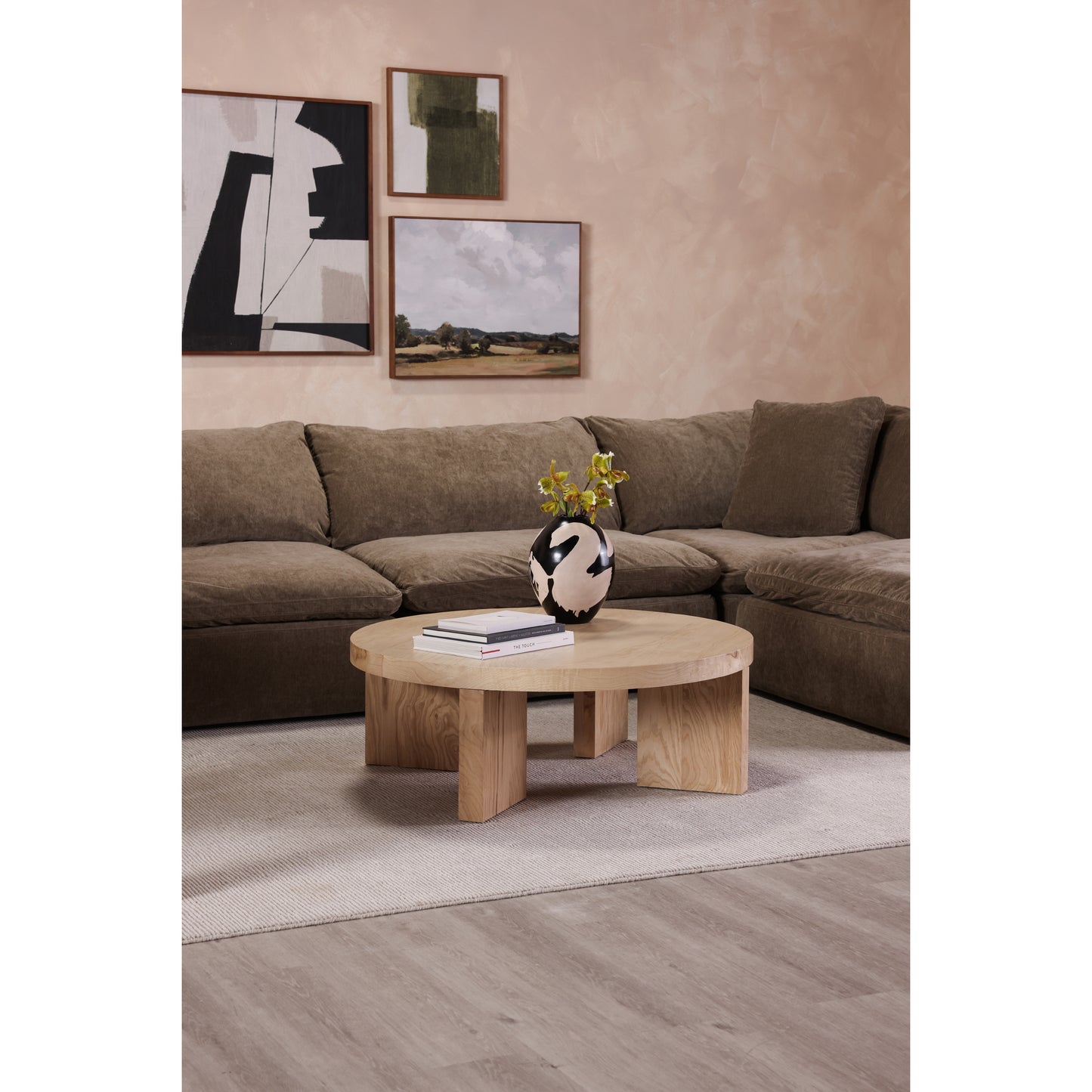 Clay Ottoman Desert Sage by Moe's Home