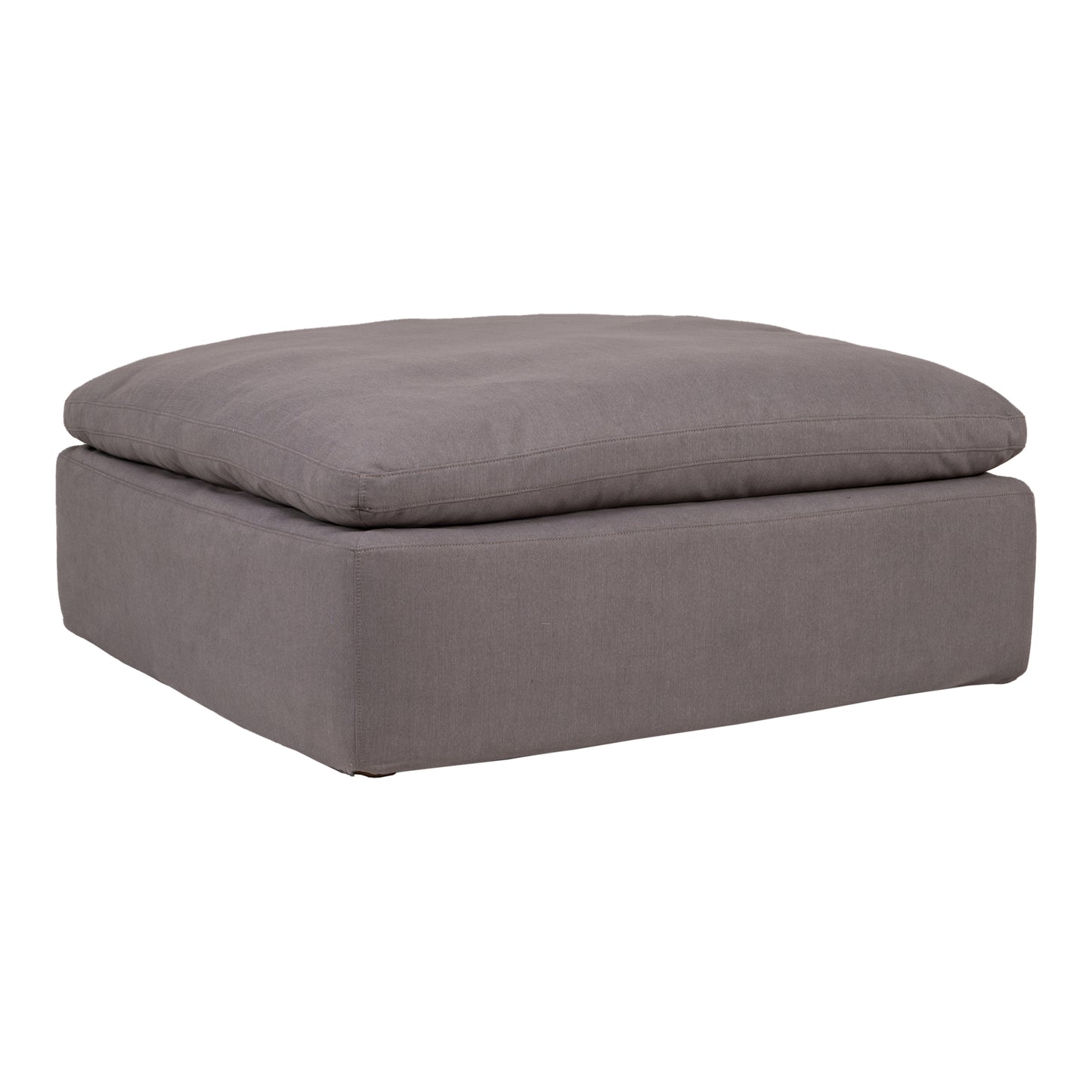 Clay Ottoman Light Grey by Moe's Home