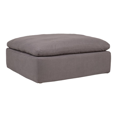 Clay Ottoman Light Grey by Moe's Home