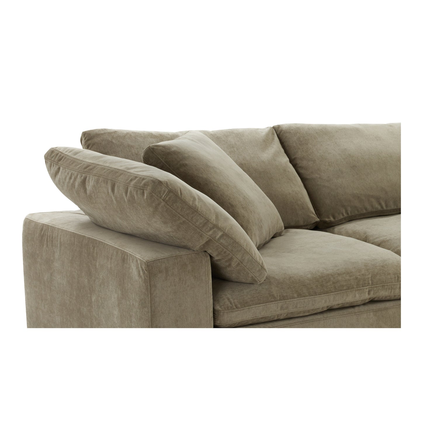 Clay Lounge Modular Sectional Desert Sage by Moe's Home