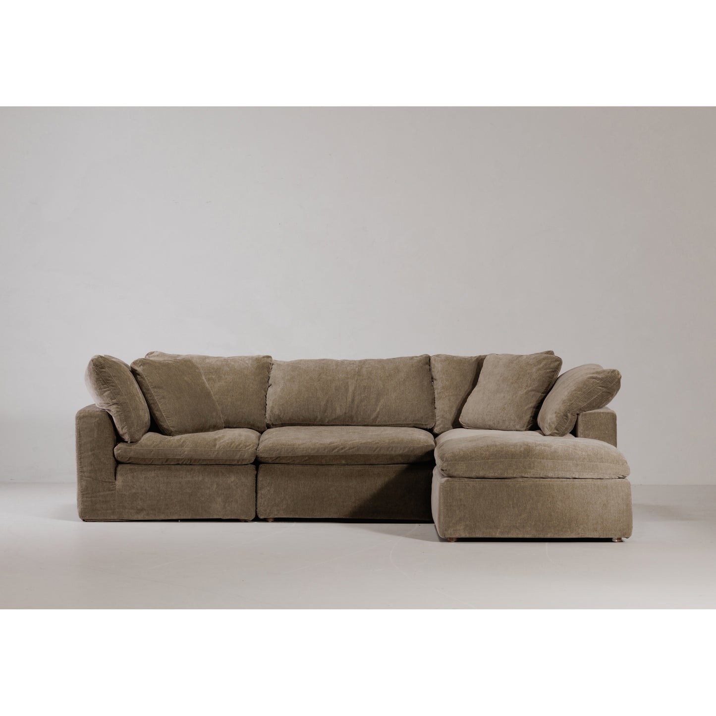 Clay Lounge Modular Sectional Desert Sage by Moe's Home