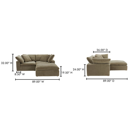 Clay Nook Modular Sectional Desert Sage