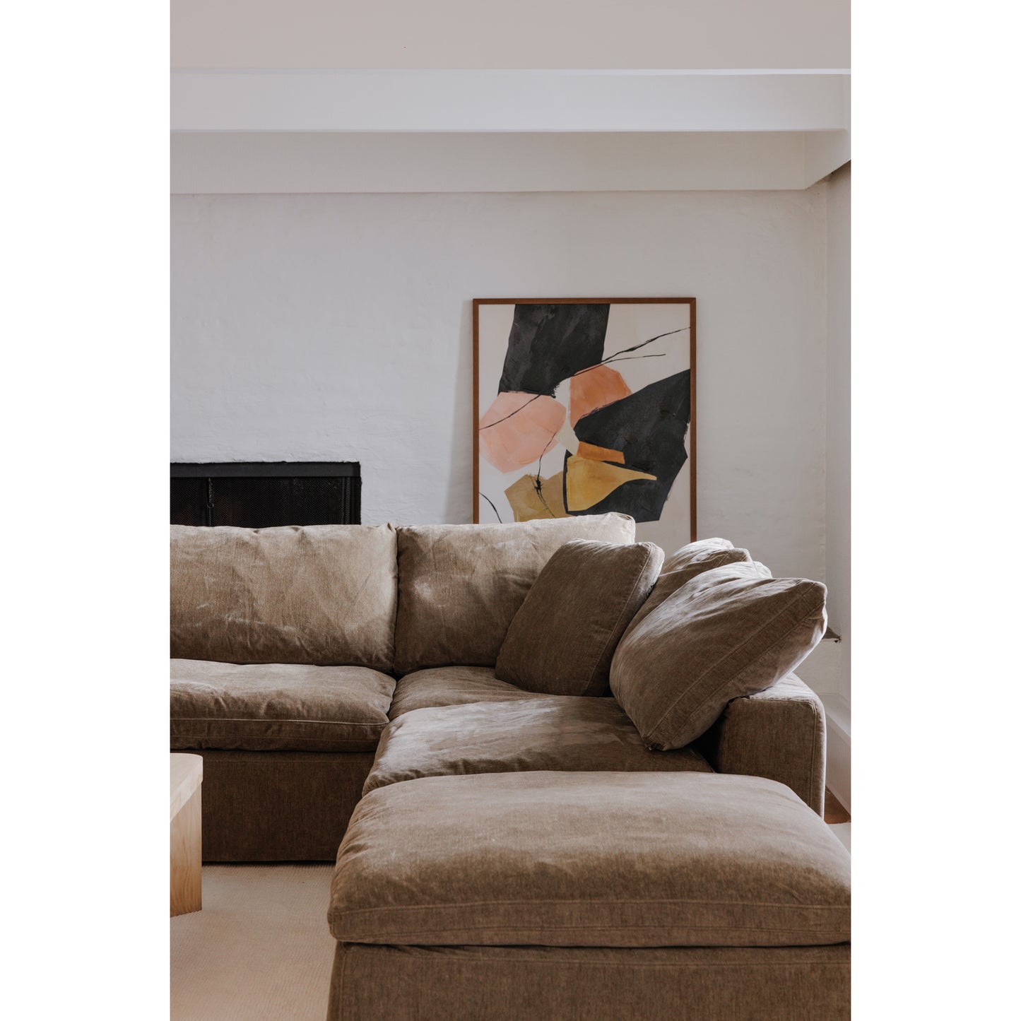 Terra Slipper Chair Desert Sage by Moe's Home