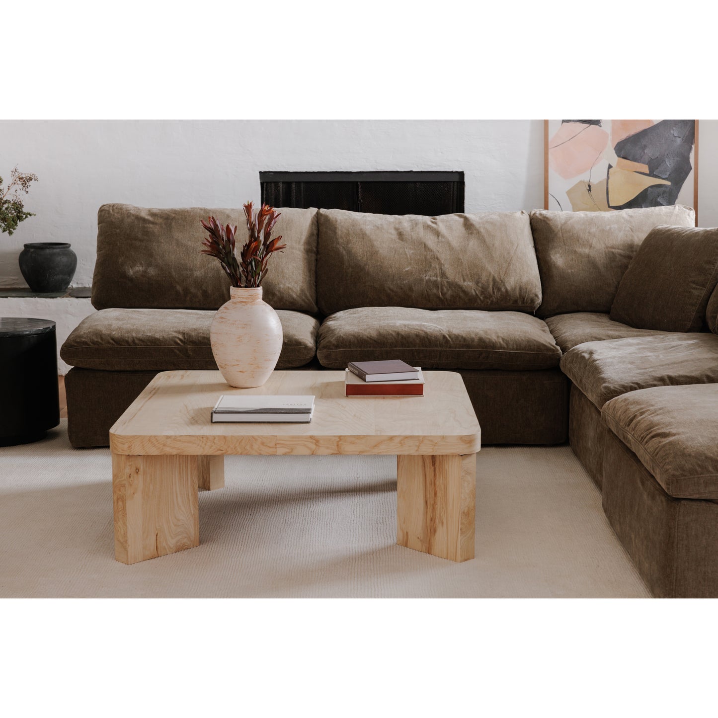 Terra Slipper Chair Desert Sage by Moe's Home