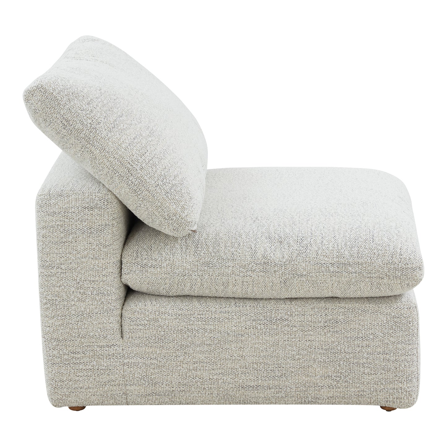 Terra Condo Slipper Chair Coastside Sand by Moe's Home
