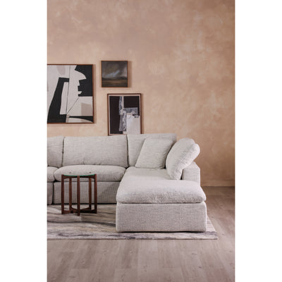 Terra Condo Slipper Chair Coastside Sand by Moe's Home