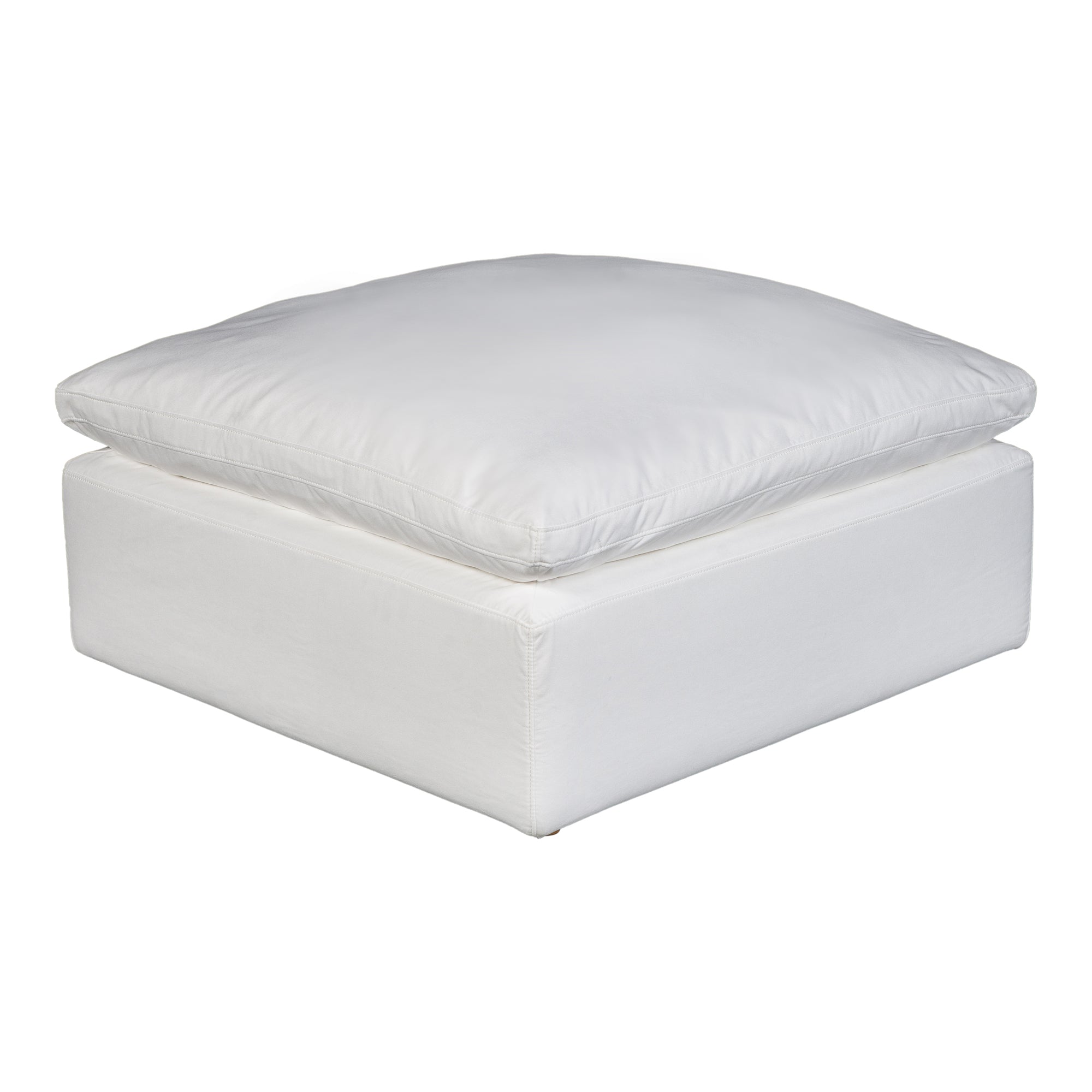 Terra Condo Ottoman Cream White