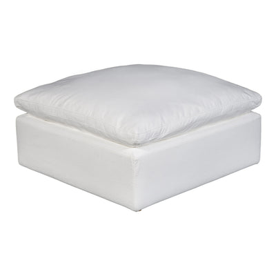 Terra Condo Ottoman Cream White by Moe's Home