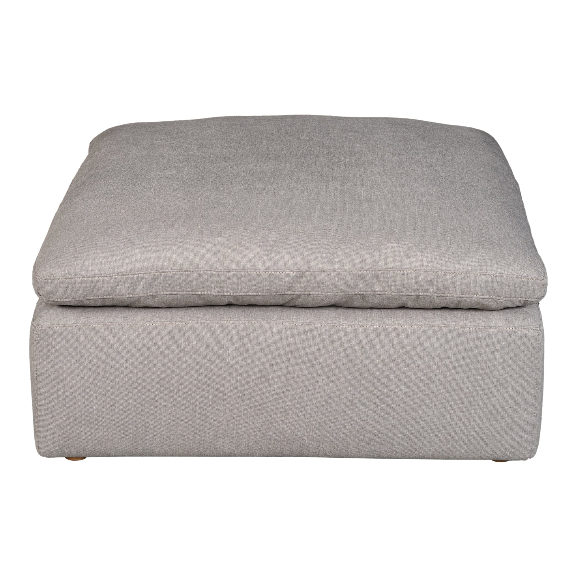 Terra Condo Ottoman Light Grey | Grey