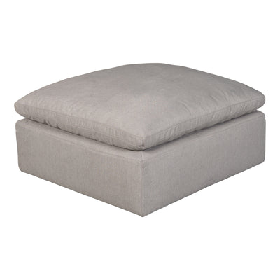 Terra Condo Ottoman Light Grey by Moe's Home