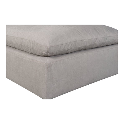 Terra Condo Ottoman Light Grey by Moe's Home